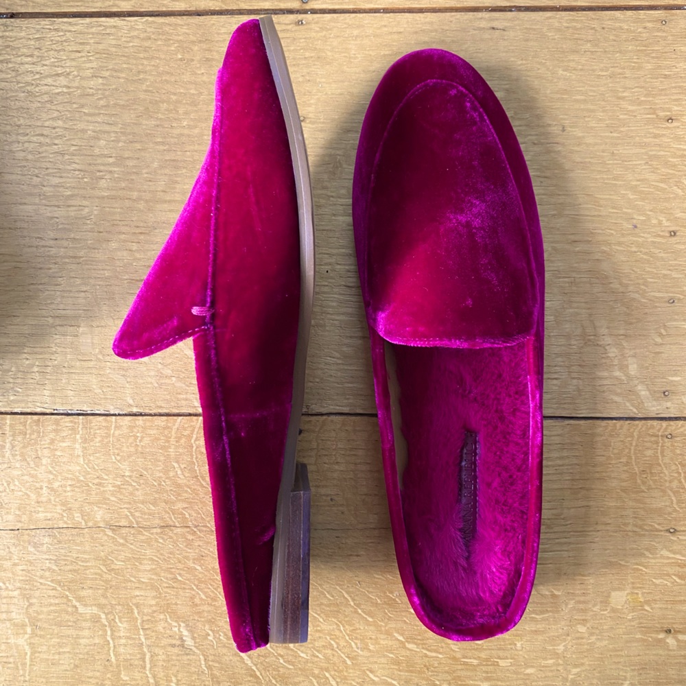 Banana Republic demi slide magenta 8.5